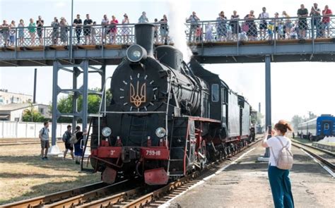 A Journey Back in Time: Ukraine Honors its Railway Roots with a Historic Steam Locomotive ...