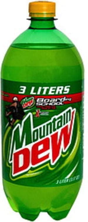 Mountain Dew Soda - 3 l, Nutrition Information | Innit