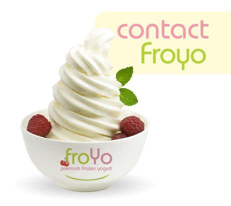 Froyo Premium Frozen Yogurt | Frozen yogurt, Food, Froyo