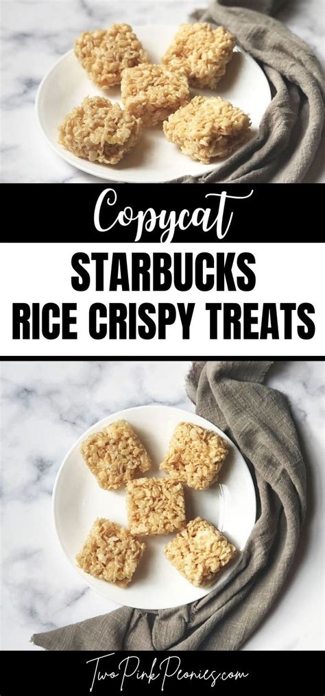 Copycat Starbucks Rice Crispy Treats {Copycat Marshmallow Dream Bars}