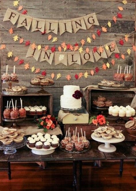 Fall Bridal Shower Theme Ideas