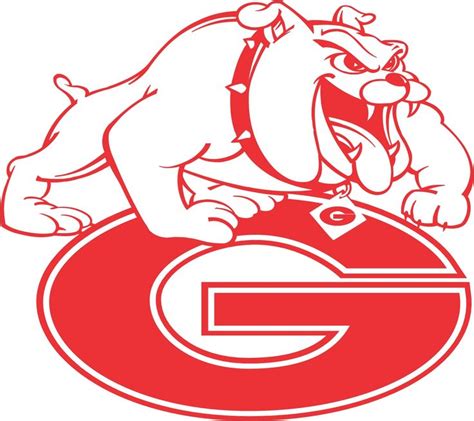 Georgia Bulldogs cornhole decal set, Univiversity of Georgia decal ...