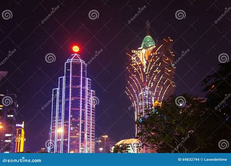 Luxury Casino Resorts in the Macau Editorial Stock Image - Image of ...