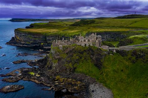 Dunluce Castle - A Birds Eye View 4U - Dunluce Castle