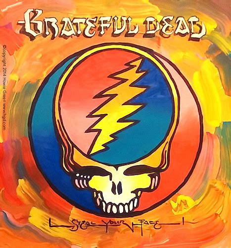 Grateful Dead Steal Your Face album cover painting | Flickr