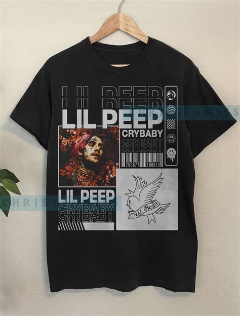 Lil Peep Merch Sweatshirt Retro ,lill Peep Rap Shirt, Vintage Bootleg ...