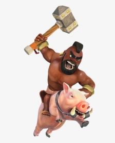 Hog Rider Emote Gif Clipart , Png Download - Clash Royale Emotes Gif, Transparent Png - kindpng