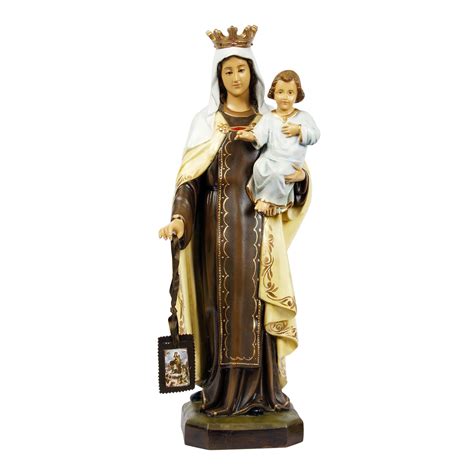 OUR LADY OF MT. CARMEL STATUE - 25" | EWTN Religious Catalogue