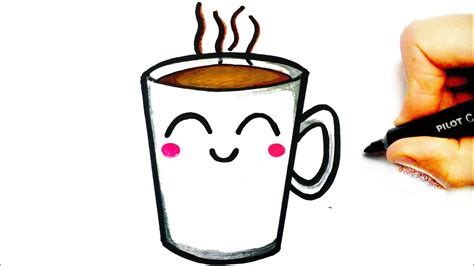 Coffee Cup Simple Drawing : Mug Clipart Outline | Bodbocwasuon