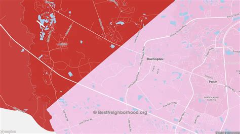 Bloomingdale, GA Political Map – Democrat & Republican Areas in Bloomingdale | BestNeighborhood.org