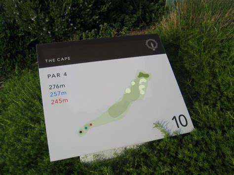 Cape Schanck Golf Course - Cape Schanck Layout of Hole 10: Par 4