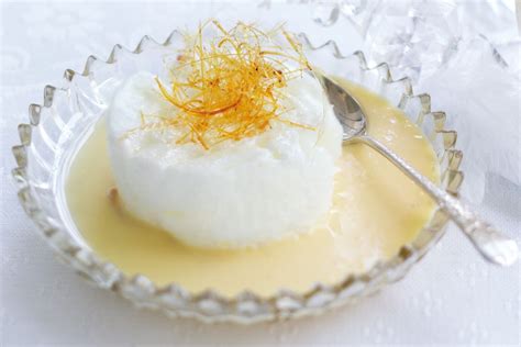 Floating islands with spun sugar - Recipes - delicious.com.au