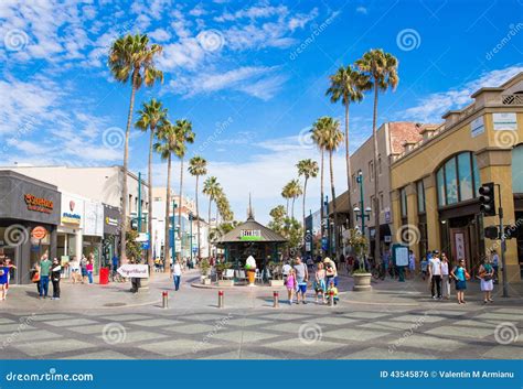 Third Street Promenade In Santa Monica California Editorial Photo ...