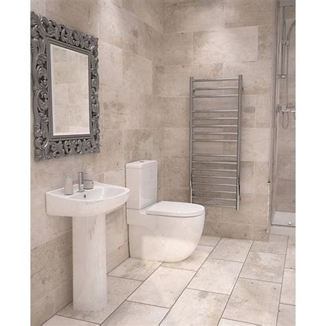 wickes bathroom tiles - Google Search | Natural stone tile bathroom ...