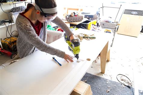 DIY Door Panels - Easy DIY 3-Paneled Interior Door // Love & Renovations