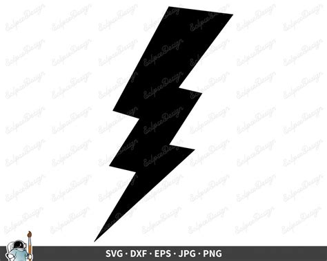 Lightning Bolt SVG Lightning Vector Lightning Clipart Racing - Etsy