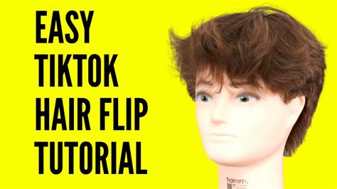 Easy TikTok Hair Flip Tutorial - TheSalonGuy - YouTube