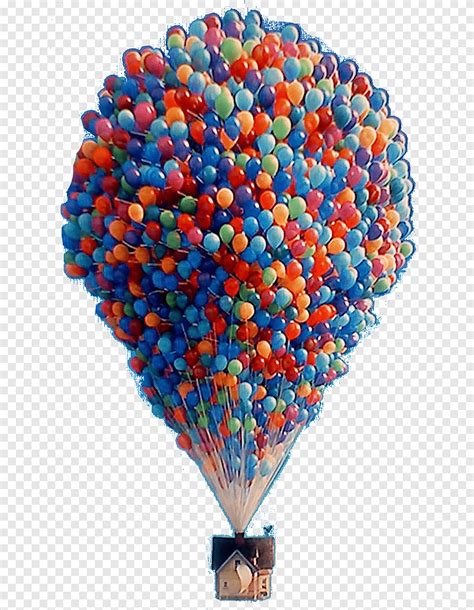 Hot air balloon Desktop Carl Fredricksen The Walt Disney Company, pixar, heart, balloon png | PNGEgg