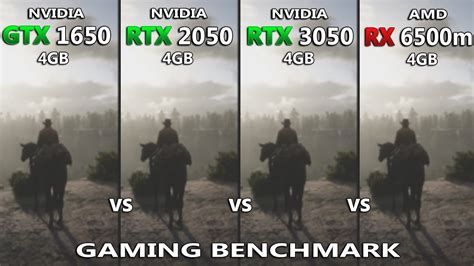 Laptop GTX 1650 vs RTX 2050 vs 3050 vs RX 6500m Gaming Benchmark Test ...