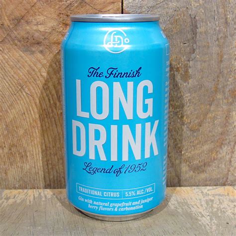 Long Drink Traditional Cocktail (Single Can) 355ml - Oak and Barrel