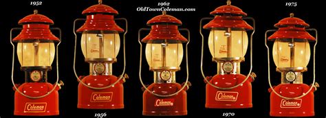 Old Town Coleman Single Mantle Lantern Production Information