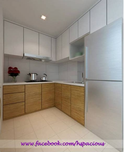 HDB L-shape Kitchen Cabinet | Kitchen cabinet design, L shaped kitchen cabinets, L shaped kitchen