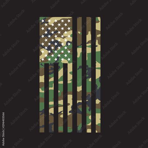 Camo American Flag