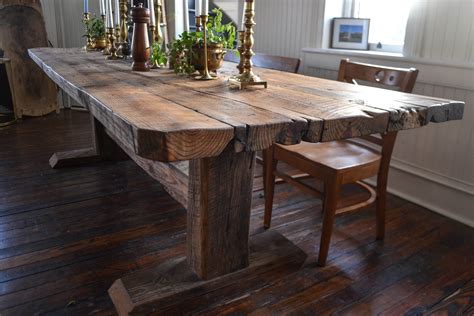 Reclaimed Timber Harvest Table - Etsy | Boerderij eettafel, Boerderij eetkamer tafel, Rustieke ...