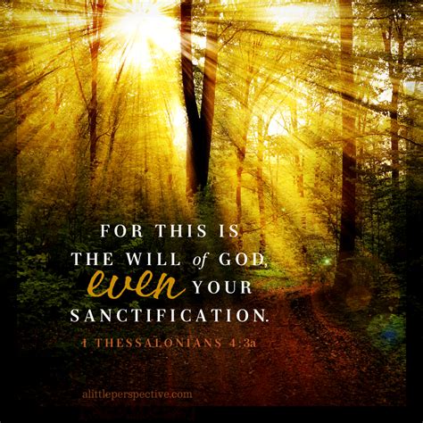 1 thessalonians 4, the will of God