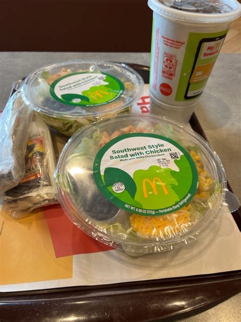 First look: McDonald’s 2022 salads – a shadow of what they used to be – The No Salt, No Fat, No ...