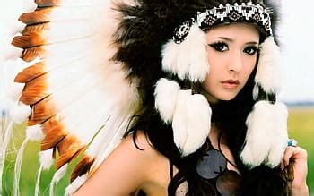Native american headdress girls HD wallpaper | Pxfuel
