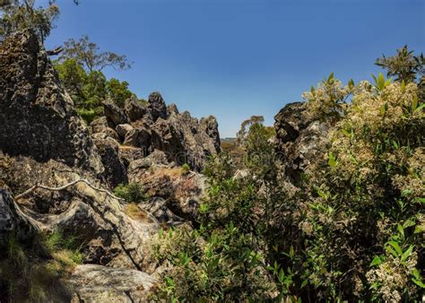 Hanging Rock-a Mystical Place in Australia, Victoria Stock Image ...