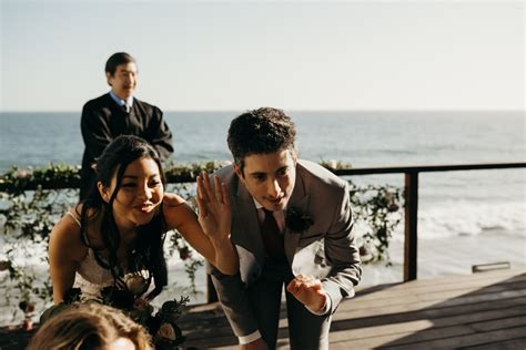 An Intimate Malibu Beach Wedding with a Guest List of Four — Joe+Kathrina