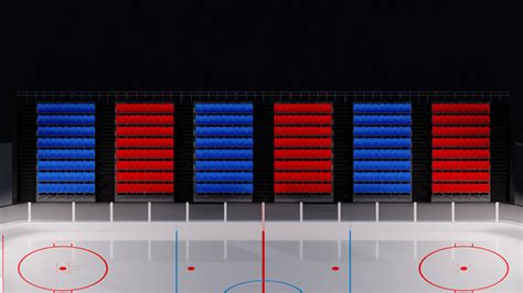 Hockey Arena - 3D Model by IzIBrizi