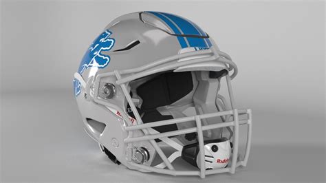 ArtStation - DETROIT LIONS Helmet Football NFC North PBR | Resources