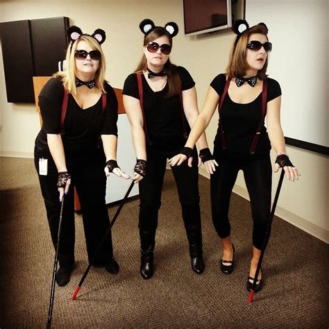 Three Blind Mice work Halloween costume! Halloween Costumes For Work, Halloween Dress, Fancy ...