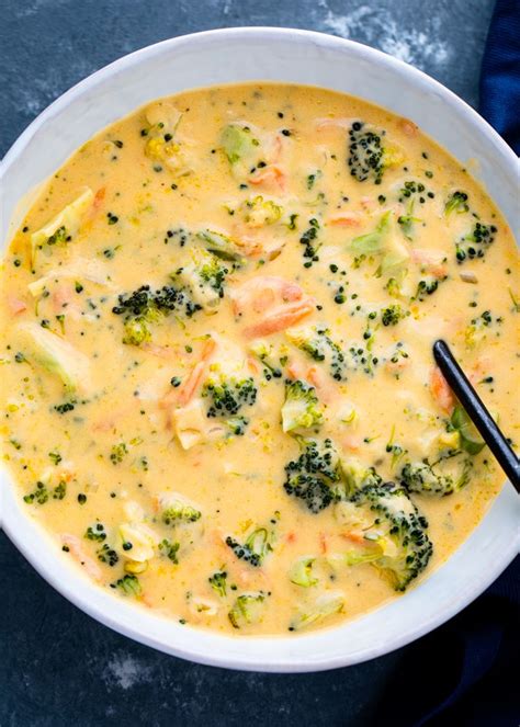 30 Minute Broccoli Cheddar Soup | Gimme Delicious | Ricette, Cheddar, Broccoli