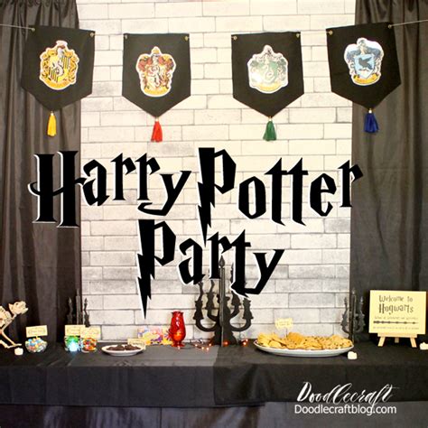 Doodlecraft: Harry Potter Halloween Party!