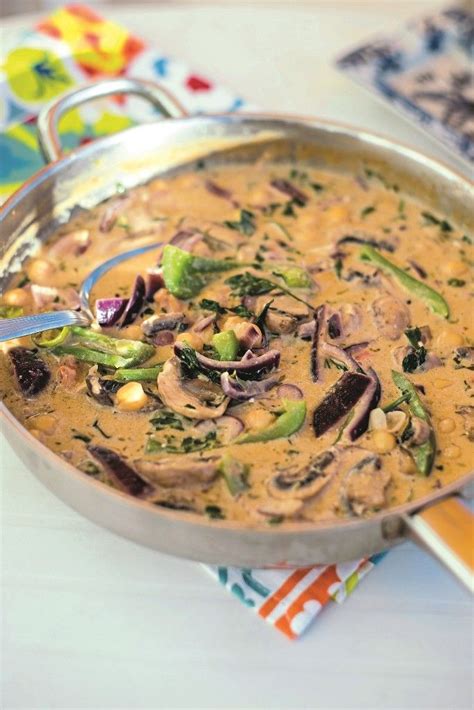 MILD MUSHROOM CURRY WITH COCONUT MILK. A very mild coconut curry, with a nice balance of ...