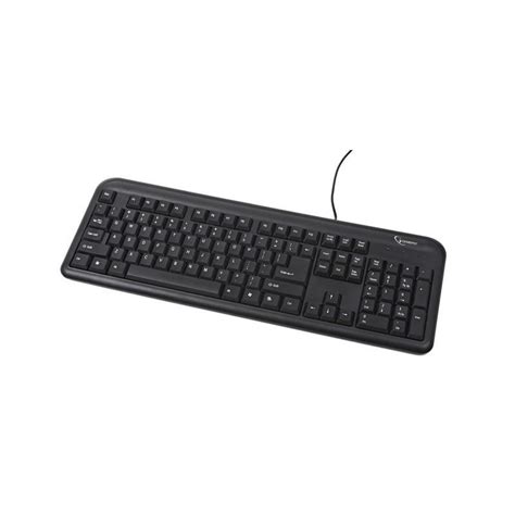 Standard keyboard, PS/2, US layout, black - Klaviatuurid - Photopoint