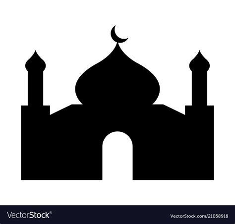 Mosque icon Royalty Free Vector Image - VectorStock