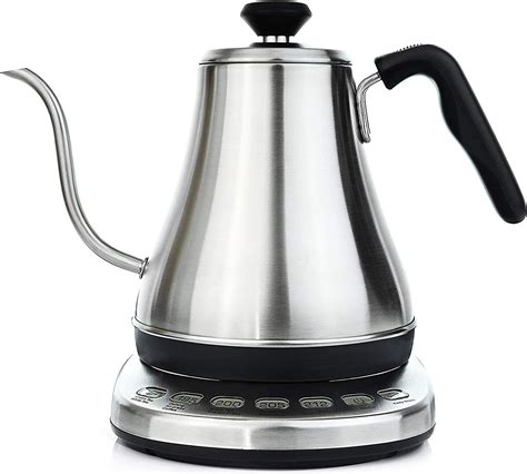 Electric Kettle with Temperature Control & Presets – 1L, Stainless ...