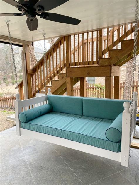 Swing Bed Cushions - Southern Hospitality in 2020 | Outdoor bed swing ...