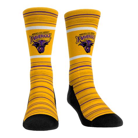 Minnesota State Mavericks Socks - Classic Lines - Rock 'Em Socks