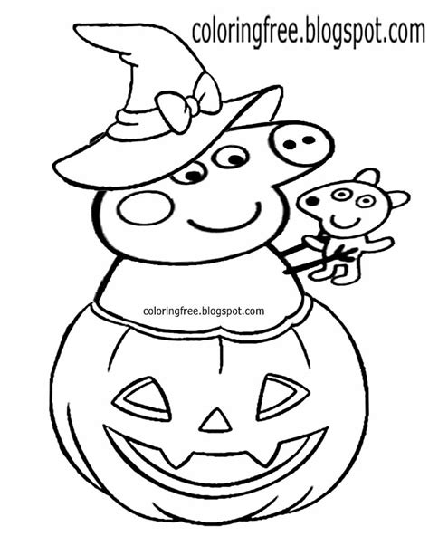 Free Coloring Pages Printable Pictures To Color Kids Drawing ideas: Cartoon Peppa Pig Printable ...