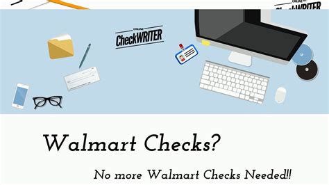 Walmart checks - Switch to Blank Check Printing Software and save 80% ...