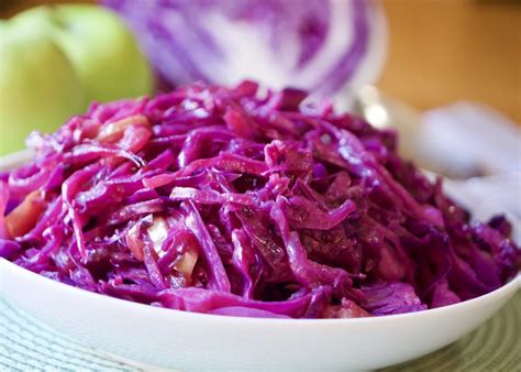 Braised Purple Cabbage and Apples | Recipe | Purple cabbage, Cabbage ...