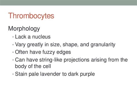 Hematology basics pt 2