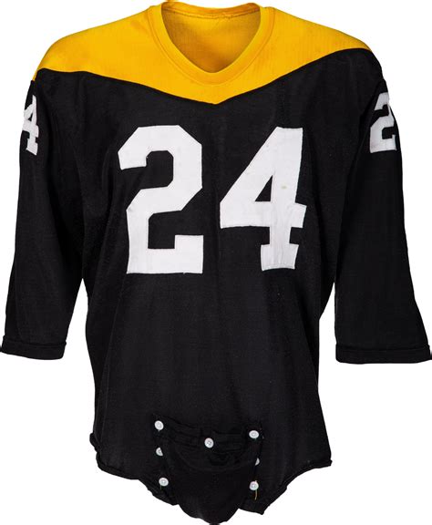 1967-68 Pittsburgh Steelers Game Worn "Batman Style" Jersey.... | Lot #53880 | Heritage Auctions