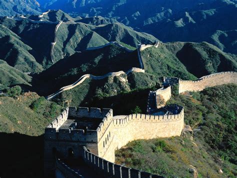 Great Wall of China China At sunrise - 1145 :: World All Details